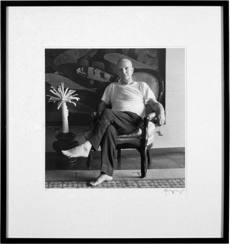 Robert Mapplethorpe Truman Capote, 1981; gelatin silver print; 51 x 40.5 cm; enquire
