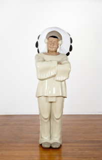 Michael Parekowhai The Brothers Grimm 4, 2009; automotive paint on fibreglass; 163 x 52 x 49 cm; enquire