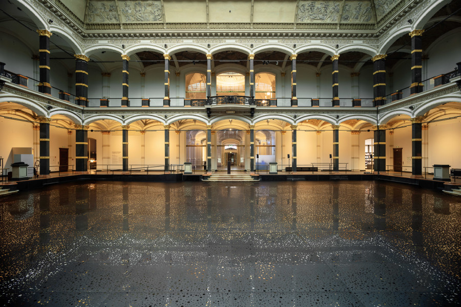 Exhibition view, Daniel Boyd: RAINBOW SERPENT (VERSION), Gropius Bau, 2023, Photo: Luca&nbsp;Girardini