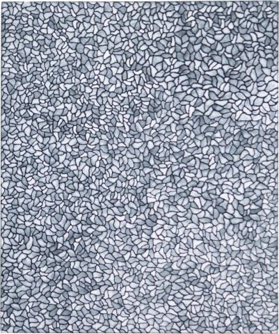 Yayoi Kusama SNOW IN NETS [TOWROT], 2007; acrylic on canvas; 73 x 61 cm; enquire
