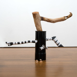 Mikala Dwyer 32, 2009; PVC, wood, felt, enamel paint; 110 x 165 x 60 cm; enquire