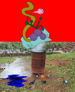 Teppei Kaneuji Games, Dance and the Constructions (Singapore) #8-C, 2013; Screen print,archival ink jet print, plexiglas, cotton rag paper ; 94.5 x 78 x 4.5 cm; enquire