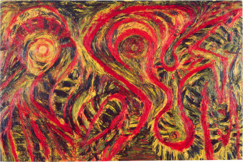 Jonathan Throsby Ranger Mine, Day, 1984; oil on canvas; 200 x 300 cm; enquire