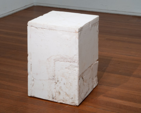 Hany Armanious Temple, 2009; cast pigmented polyurethane resin; 67 x 51 x 51 cm; enquire