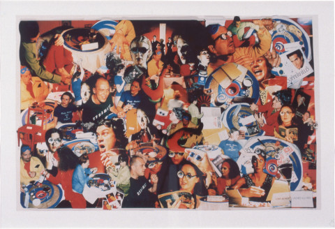 Georgina Starr Hypnodreamdruff: The Hungry Brain, 1996; photowork; 120 x 180 cm; Edition of 10; enquire