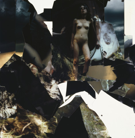 Bill Henson Untitled, 1994; type C photograph, adhesive tape, pins, glassine; 249.8 x 244.7 cm; enquire