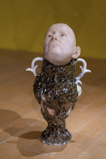 Mikala Dwyer The Divisions, Subtractions and Additions: Séance for the Spiderworms, 2026; wood, plastic, resin, bronze, ceramic, insects, silk and silicone; dimensions variable; enquire