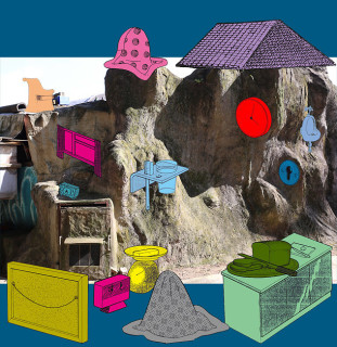 Teppei Kaneuji Games, Dance and the Constructions (Singapore) #5-C, 2013; Screen print,archival ink jet print, plexiglas, cotton rag paper ; 107.5 x 104.5 x 4.5 cm; enquire