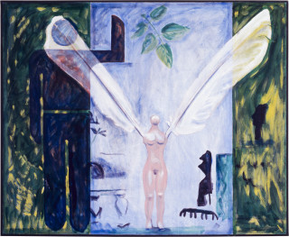 Gunter Christmann Painter, 1992; acrylic on canvas; 137 x 168 cm; enquire