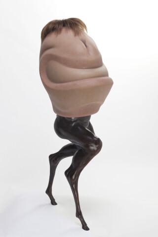 Patricia Piccinini Gazellemet (Keith), 2018; Silicone, fibreglass, bronze, hair; 98 x 40 x 41 cm; Edition of 6 + AP 2; Enquire