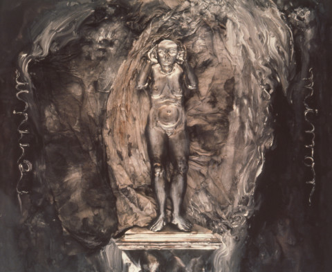 Fiona Hall I/MIRROR, 1989; Polaroid Photograph; 53 x 68 cm; series of 10 images; enquire