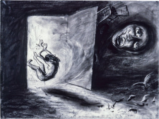 Ken Unsworth Untitled, 1987; charcoal on paper; 76 x 102 cm; enquire