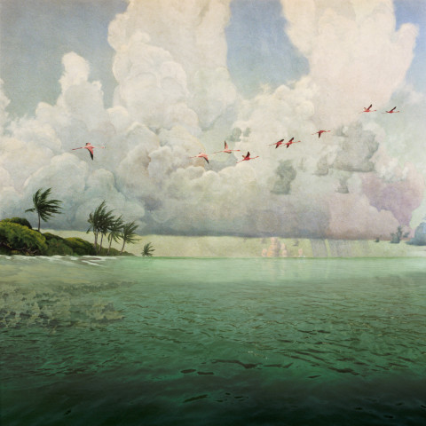 Anne Zahalka Rising Tide, 2006; Ilfaflex Type C print; 80 x 80 cm; Edition of 10 + AP 2; enquire