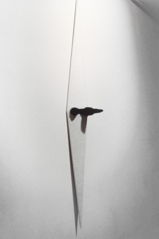 Hilarie Mais South, 1984; from the series Dialogue; timber and surface media; 174 x 31 x 25 cm; enquire