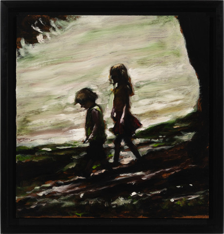 Louise Hearman Untitled #1134, 2005; oil on masonite; 35 x 33.5 cm; enquire