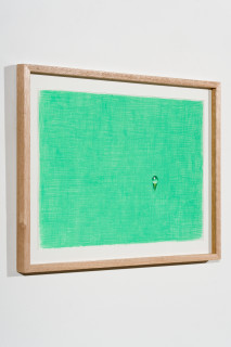 Callum Morton Water #2, 2023; pencil and gouache on paper; 30 x 42 cm; enquire