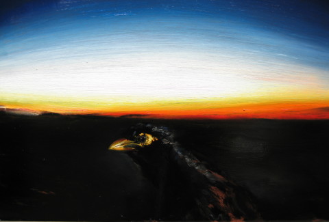 Louise Hearman Untitled #1085, 2005; oil on masonite; 41 x 53 cm; enquire