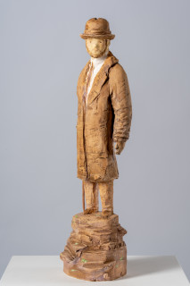 Linda Marrinon Toulouse-Lautrec, 2025; painted plaster and wood; 70 x 23 x 18 cm; enquire
