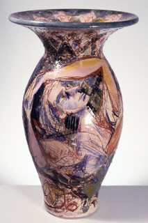 Victor Rubin Paradise Pop Like Dante, 1987; glazed earthenware; enquire