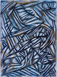 Marion Borgelt #XII, 1985; from the series A Link Between the Two; pastel on paper; enquire