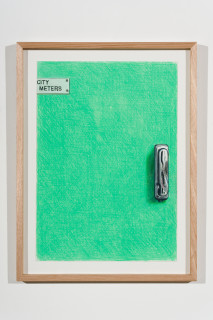 Callum Morton Door #8, 2025; pencil and gouache on paper; 42 x 30 cm; enquire