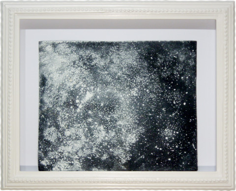 Hany Armanious Wall rubbing # 15, 2003; clogged sandpaper; 23 x 28 cm; (paper size) 34 x 41.5 cm (frame size); enquire