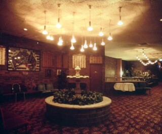 Anne Zahalka Armidale Ex-Services Club, 2001; type C photograph; 115 x 145 cm; Edition of 12; enquire