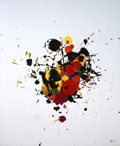 Dale Frank Cilla Black, 1991; acrylic on linen; 240 x 200 cm; enquire