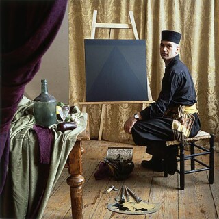 Anne Zahalka The Dutch Painter, 1987; Ilfochrome print; 80 x 80 cm; Edition of 10; enquire