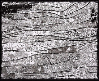 Yayoi Kusama Lovely Night [ABCTW], 2005; silkscreen on canvas; 130.3 x 162 cm; Edition of 5; enquire