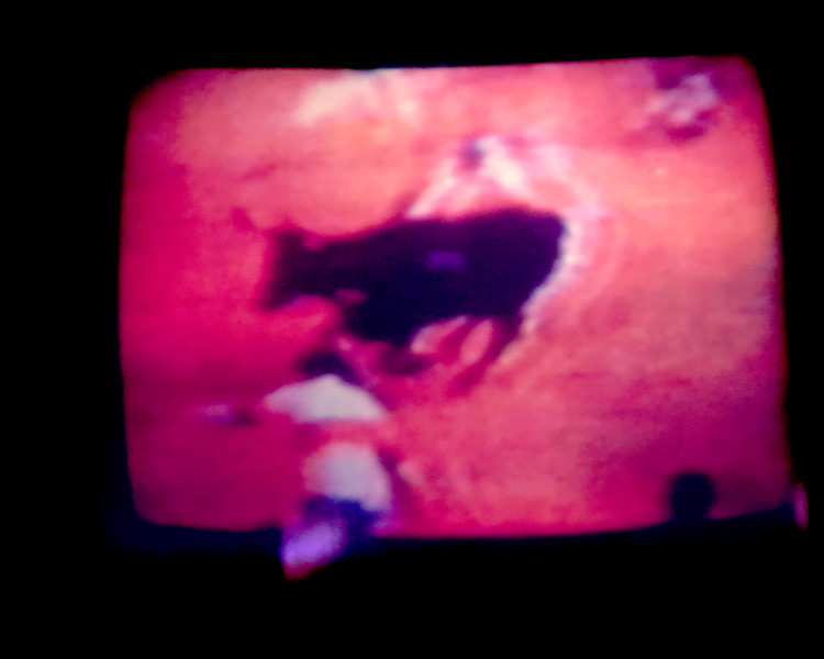 John Gillies, Improvisations, 1982; film projections; Duration: 30 minutes