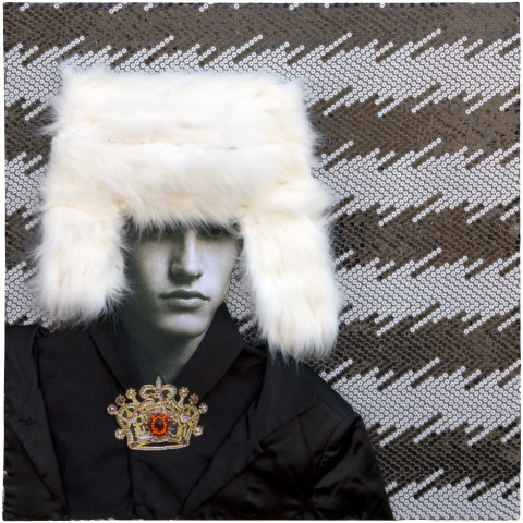 Jacqueline Fraser "A B-Grade Gavin Turk is not a good look", 2007; mixed media; 77.5 x 77 x 16 cm; enquire