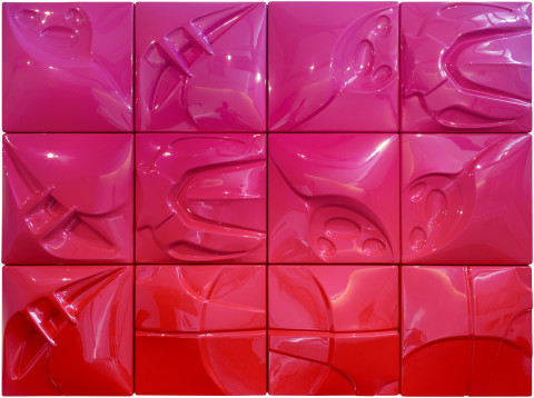 Patricia Piccinini The Dawn, 2017; Automotive paint on ABS plastic; 150 x 200 cm; enquire