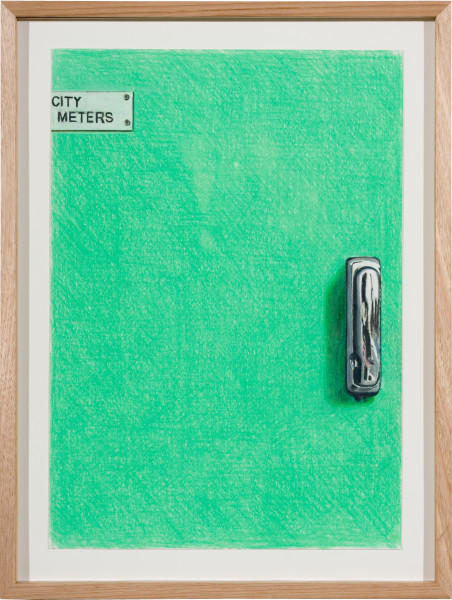 Callum Morton Door #8, 2025; pencil and gouache on paper; 42 x 30 cm; enquire