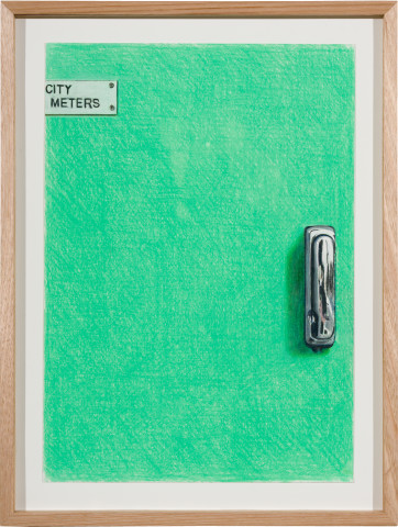 Callum Morton Door #8, 2025; pencil and gouache on paper; 42 x 30 cm; more info; enquire