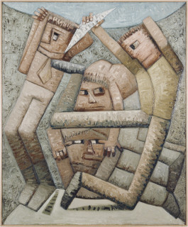 Keith Looby The Director's Two Steps, 1982; oil on canvas; 183 x 122 cm; enquire