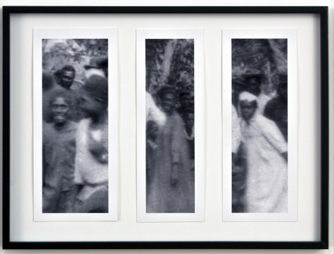 Destiny Deacon and Virginia Fraser Untitled, 2011; assemblage, black and white inkjet prints ; 53 x 71 cm (framed); Edition of 5 + AP 2; enquire