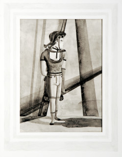 Linda Marrinon Untitled, 2005; watercolour on paper and mount board; 53 x 41 cm; enquire