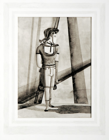 Linda Marrinon Untitled, 2005; watercolour on paper and mount board; 53 x 41 cm; enquire