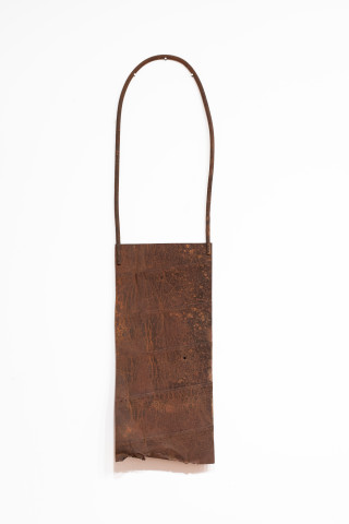 Lorraine Connelly-Northey Narrbong, 2019; CONNL - 0032; rusted steel; 260 x 60 x 15 cm; enquire