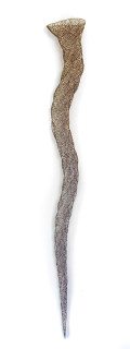 Bronwyn Oliver Filament, 2002; copper; 200 x 28 x 22 cm; enquire