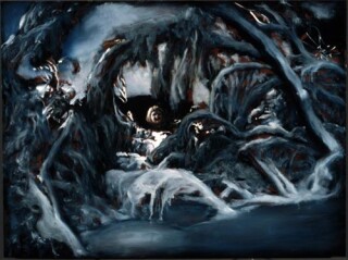 Louise Hearman Untitled #729, 1999; oil on masonite; 69 x 91 cm; enquire