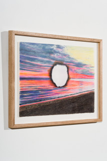 Callum Morton The Hole Story #13, 2026; pencil and gouache on paper; 30 x 42 cm; enquire