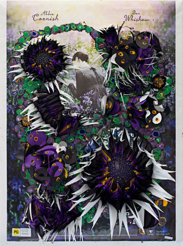 Rohan Wealleans Passion, 2010; house paint, paper, polystyrene; 104 x 79 x 25 cm; enquire