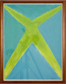 Sam Atyeo Crux, 0; gouache on paper; 65 x 50 cm; enquire