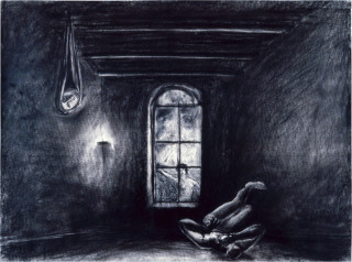 Ken Unsworth Untitled, 1987; charcoal on paper; 76 x 102 cm; enquire