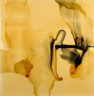Dale Frank Onager, 2009; varnish on canvas; 200 x 200 cm; enquire