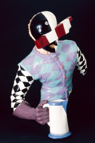 Rod Bamford Kandler's Last Laugh, 1986; ceramic, glazed earthenware; 66 x 70 x 65 cm; enquire