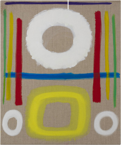 Angela Brennan Celestial  Terrestrial, 2019; oil on linen; 56.5 x 26 cm; enquire