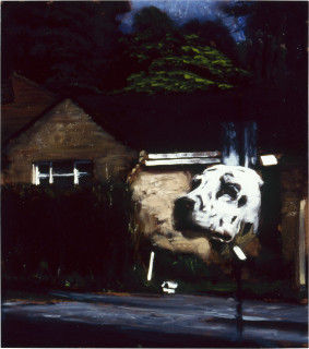 Louise Hearman Untitled #  985, 2002; oil on masonite; 69 x 61 cm; enquire